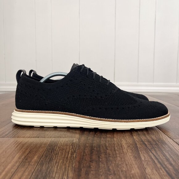 Cole Haan Original Grand Wingtip Oxford Stitchlite Shoe C27959 Size 12M Black - Picture 13 of 13